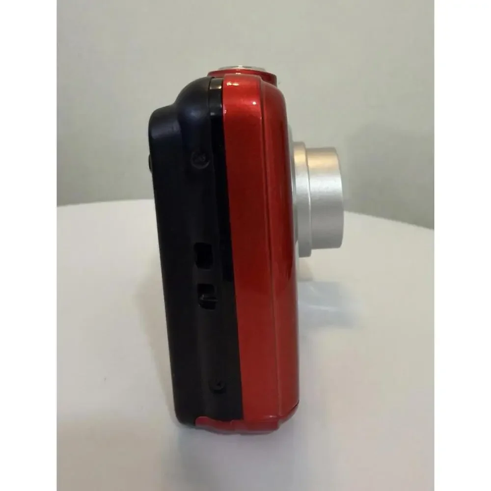 Samsung ES9 Digital Camera 12.2MP Compact Zoom X4 Point & Shoot Red Y2K BAD LCD